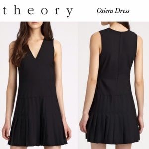 Theory Black Mini Dress